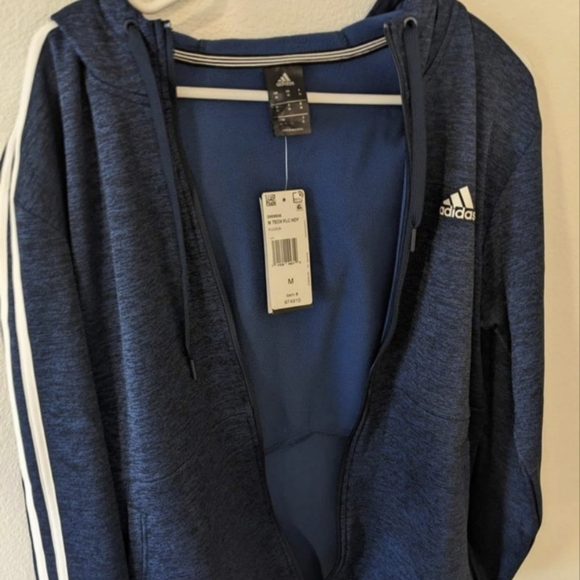 New with tags! Adidas Men's Tech Fleece Hoodie (Climawarm) - Picture 2 of 5